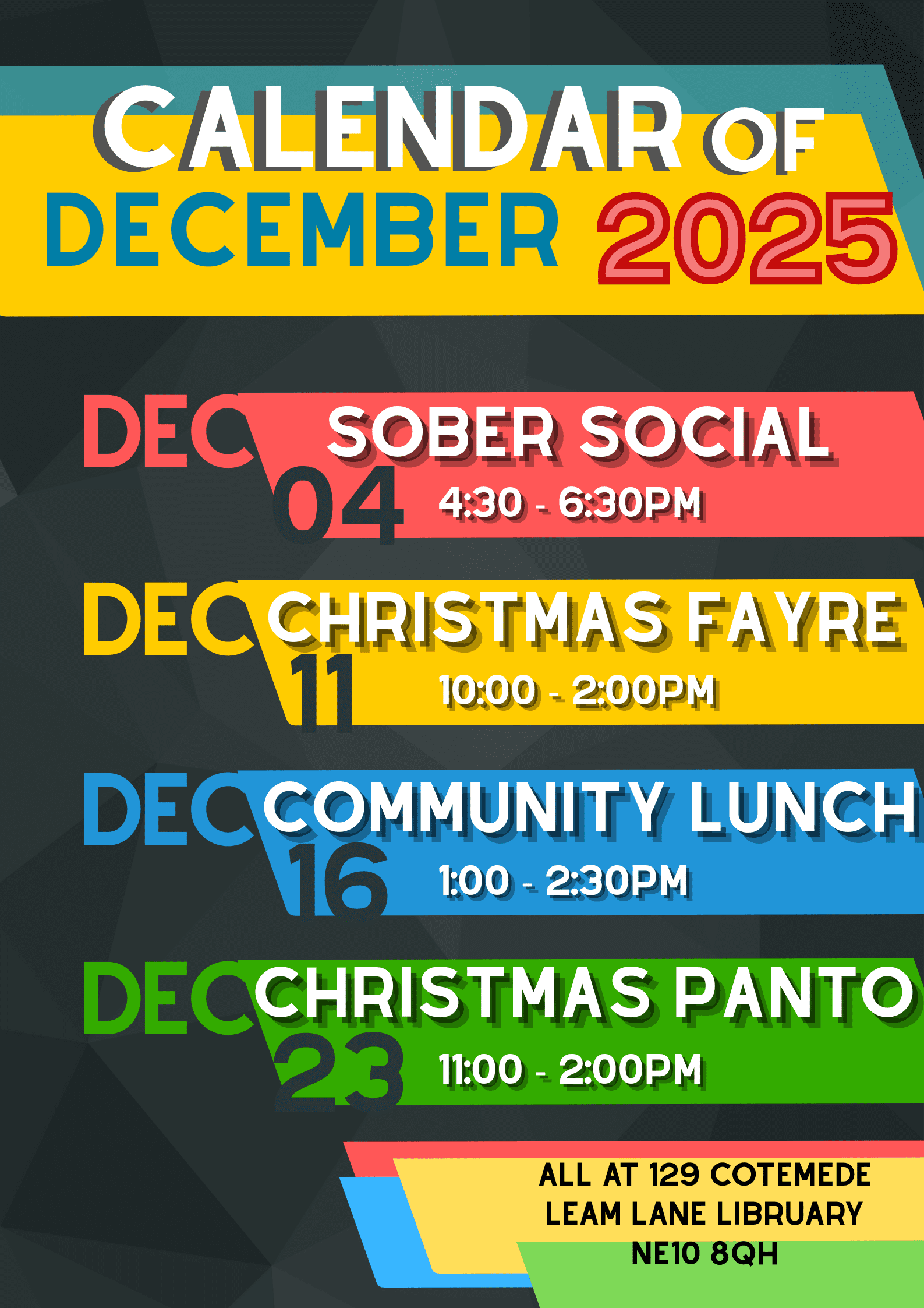 Gateshead Festive Programme Featured Image